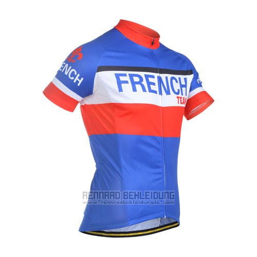 2014 Fahrradbekleidung Monton Champion Francese Trikot Kurzarm und Tragerhose